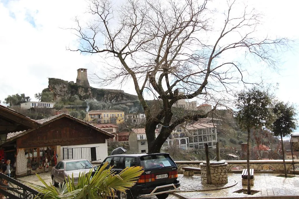 Hotel Panorama Kruje View On The Castle And The Old Town