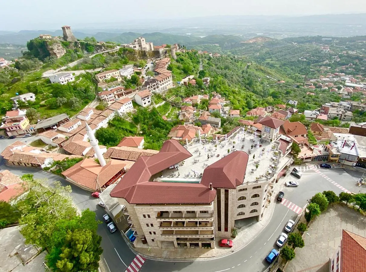 Hotel Panorama Kruje View On The Castle And The Old Town